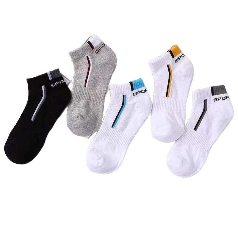 Summer thin low invisible deodorized knee socks, absorbs sweat and smell