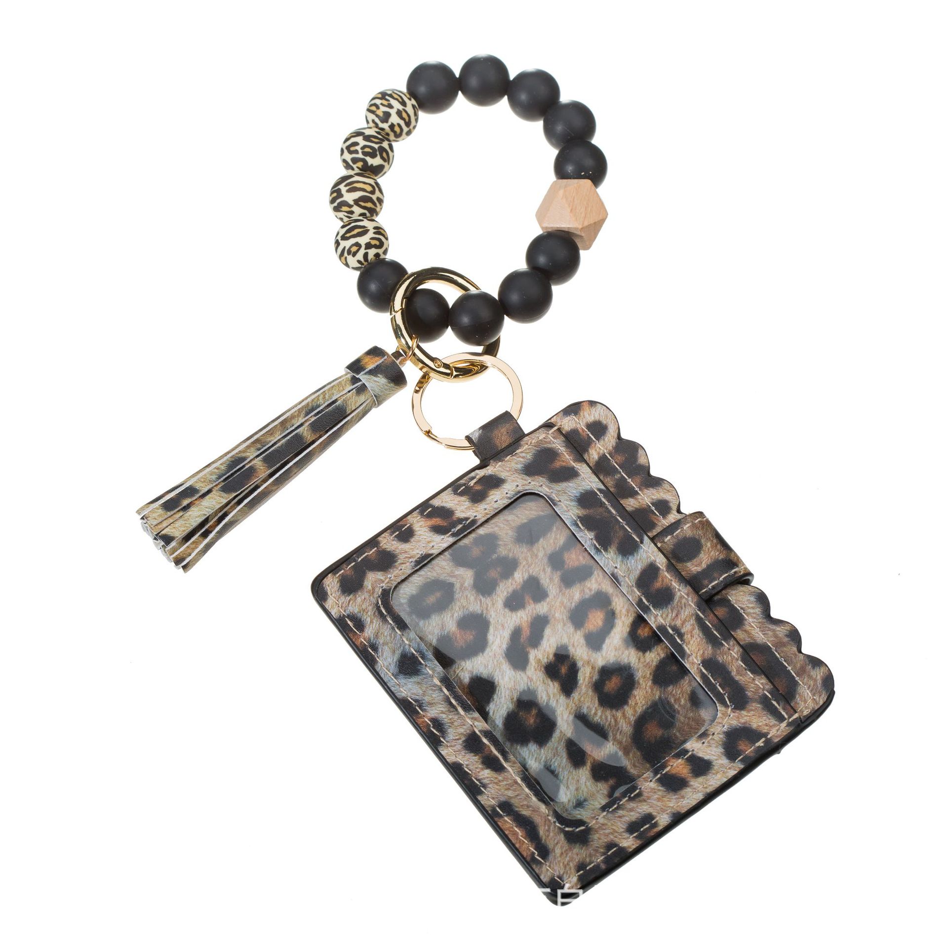 옐로우 레오파드 무늬