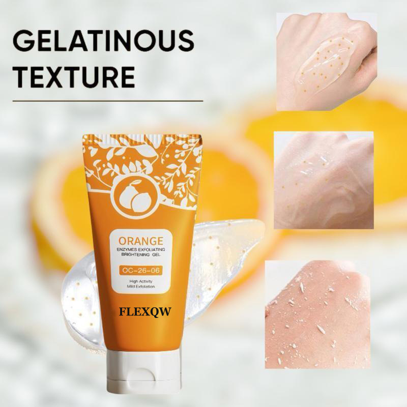 跨境热销品 Orange Exfoliating Whitening Gel去角质啫喱面霜|undefined