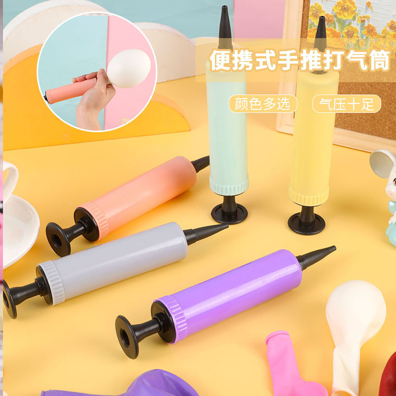 Hand push pump swimming ring inflatable hammer inflatable stall portable inflatable pump small household pump