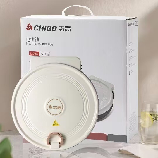 先科电饼铛家用双面加热烙饼一体机悬浮式煎烤机多功能煎饼炙烤机|undefined