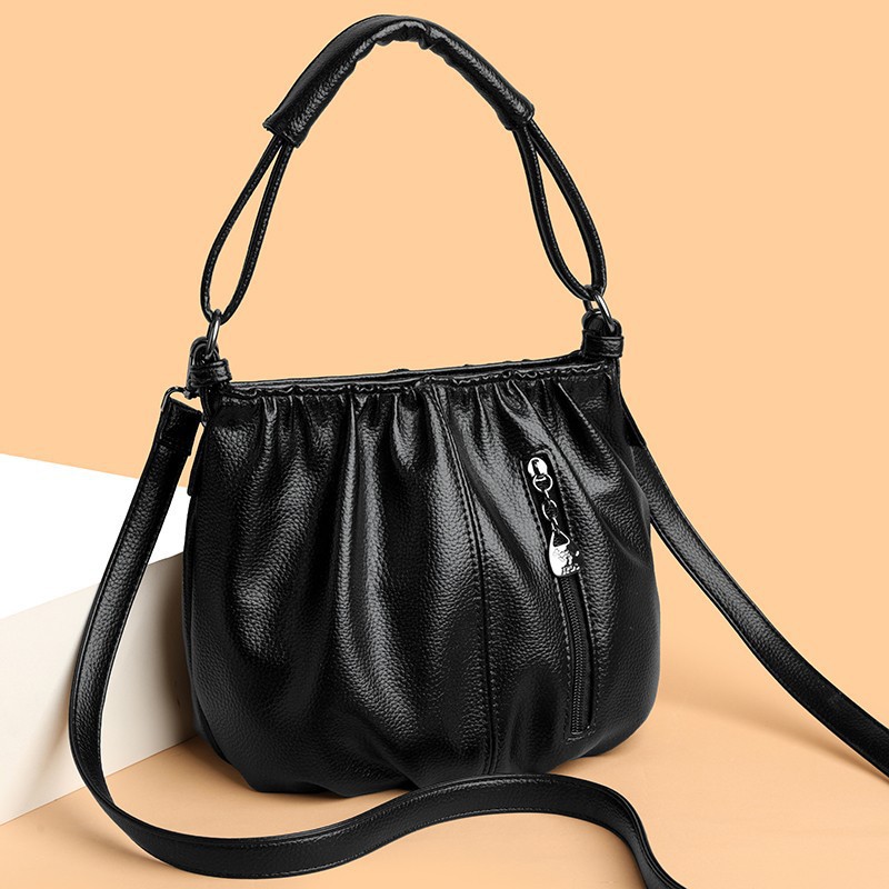 Premium Women’s Shoulder Bag In Soft Leather Versatile Handbag_voghion.com