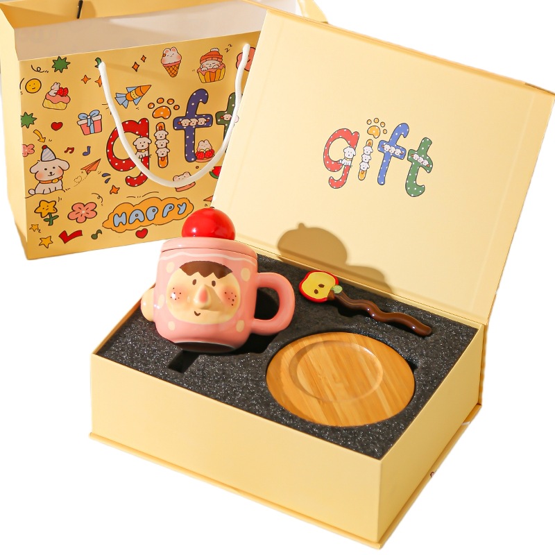 Tazas creativas divertidas, tazas de pareja, tazas de cerámica, tazas de agua para niñas, regalos prácticos de cumpleaños, regalos a mano para novias