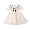 Children's dress, summer lace small princess costume, summer clothing, cute skirt, Korean style