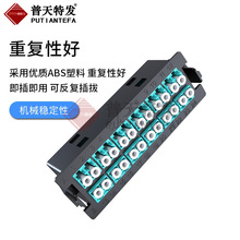 光纖終端盒面板模塊6芯12芯24芯SC FC LC ST光纖適配器面板 盲板