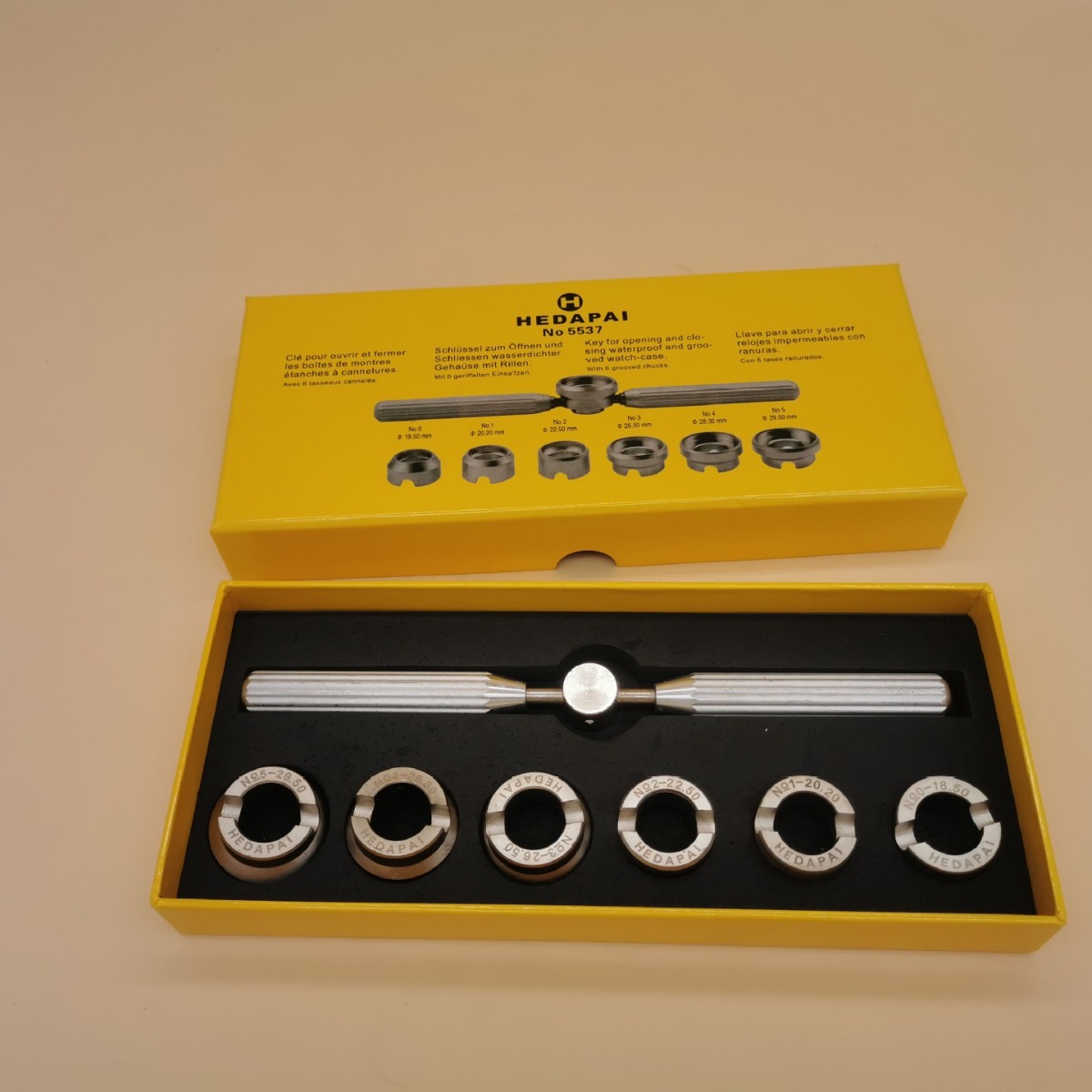 修表工具5537开表器 适用于劳力S/D陀手表开盖器 水鬼开盖