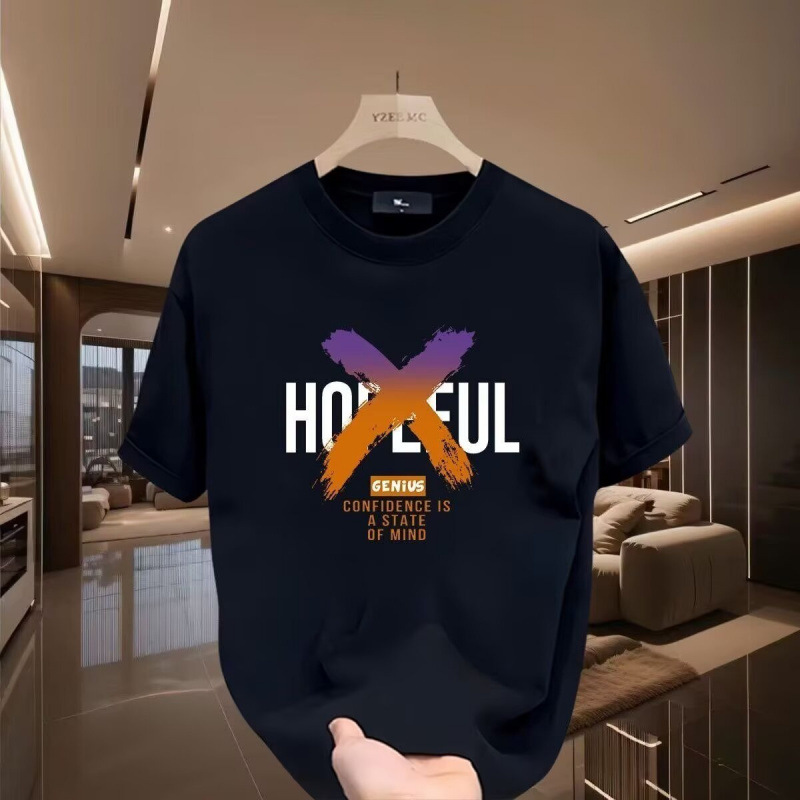 Summer American Casual Versatile Sports Short-Sleeved Men's T-Shirt Women's Trendy Brand Pure Color Korean Style Loose Bf Lazy Style Top Summer American Casual Versatile Sports Short-Sleeved Men's T-Shirt Women's Trendy Brand Pure Color Korean Style Loose Bf Lazy Style Top