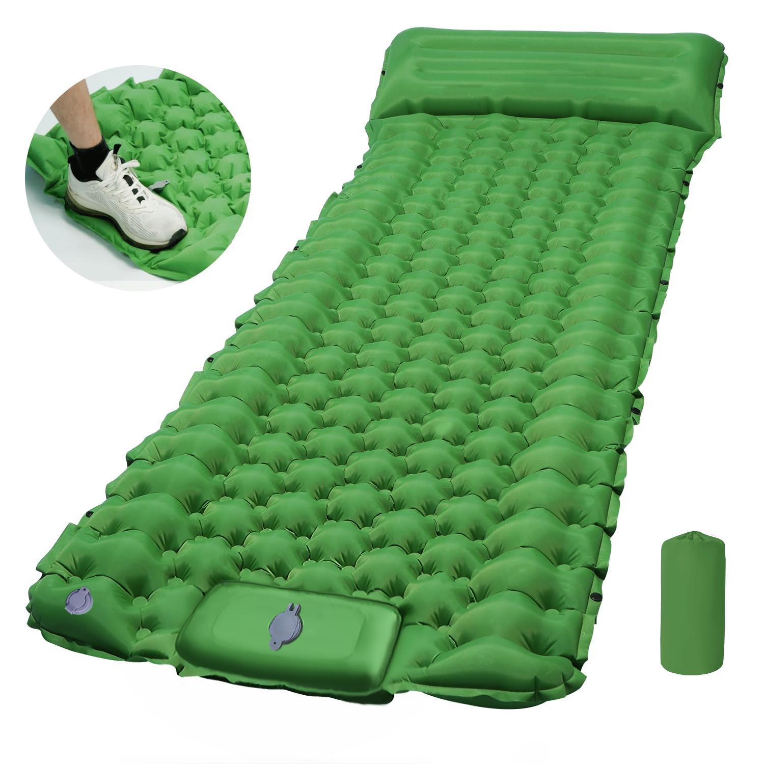 벌집형 발 팽창식 밀리터리 그린