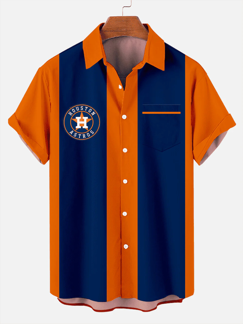 2024 hombres transfronterizos nuevo estilo de manga corta más tamaño color de empalme camisa de bolsillo con estampado 3D moda casual top