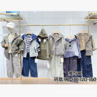 童装秋季拿货韩系品牌童装尾款拿货麦与田童装尾款拿直播一手货源