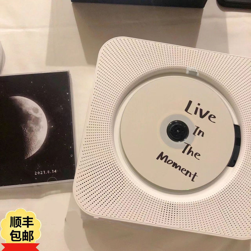 壁挂CD机复古蓝牙音箱音乐专辑CD播放器光盘光碟黑胶光碟片工厂|undefined