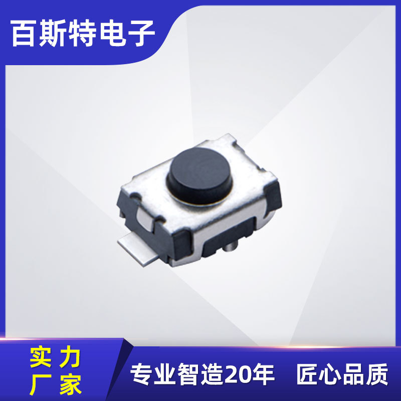 厂家供应 贴片2脚小乌龟轻触开关 3*4*2.0/2.5mm