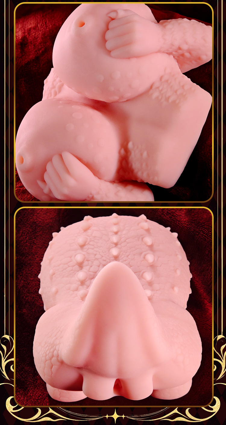 Fantasy Beast Male Masturbator with Large Buttocks and Inverted Vaginal Opening, TPE Realistic Doll — detail image 23