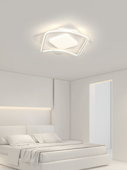 Full spectrum living room lamp modern simple cream style three bedrooms and two living rooms whole house package combination minimalist eye protection ceiling lamp