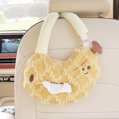 Car Seat Back Tissue Hanging Car tissue box/set - banana