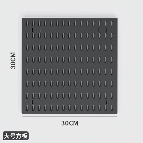 Gube plate large (black) 30x30