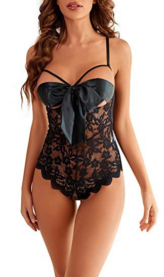 Foreign trade sexy underwear female Europe and the United States Teddy cross-border supply lace corset Dew milk jumpsuit a generation of hair