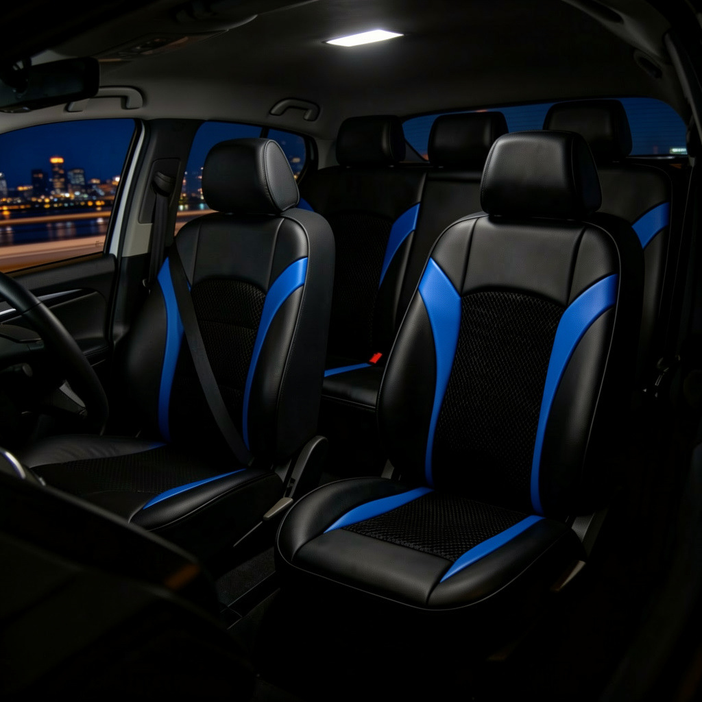 Cross-border foreign trade car seat cushion cover, full coverage, PU leather, easy to install, suitable for all seasons