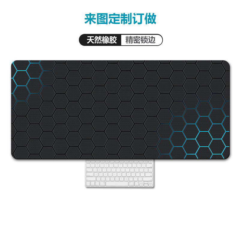 Amazon transfronteriza mapa de calor Rage bestia equipo alfombrilla de ratón de gran tamaño engrosada bloqueo escritorio de la computadora pad alfombrilla de ratón