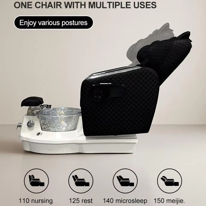 Baño eléctrico de pies de belleza multifuncional sofá de masaje de pedicura de baño de pies de spa salón de masaje de masaje de sofá