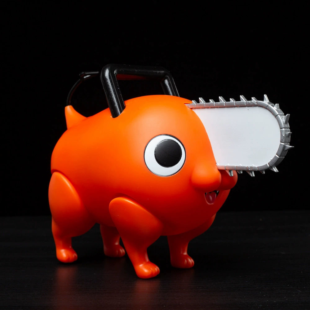 Бензопила Человек Бензопила Собака По Чита Средние конечности Подвижная рука Орнамент Модель