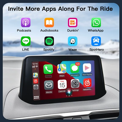Original car upgrade wireless Simsiz CarPlay və Android Auto