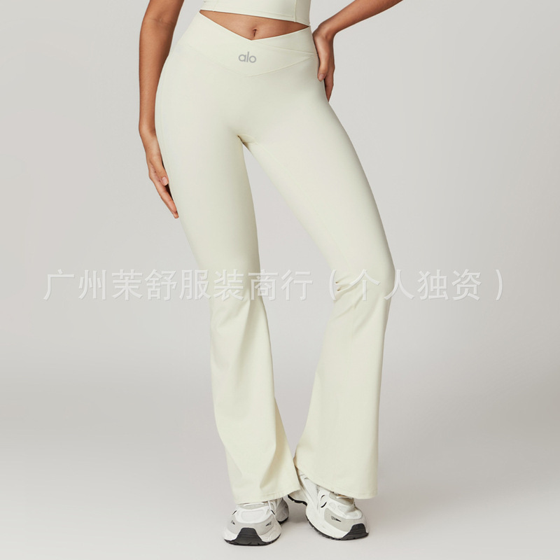aloyoga官网紧身速干瑜伽套装外穿跑步运动短袖套装美背健身服女|undefined