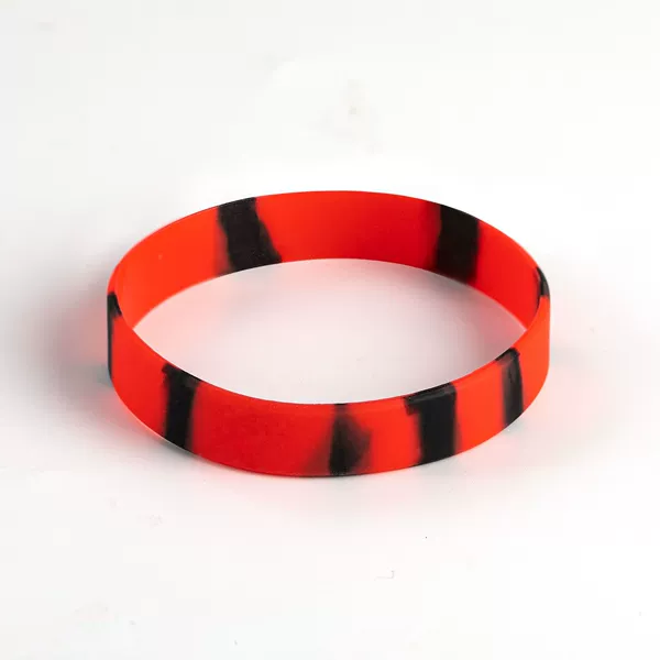 Camouflage red black