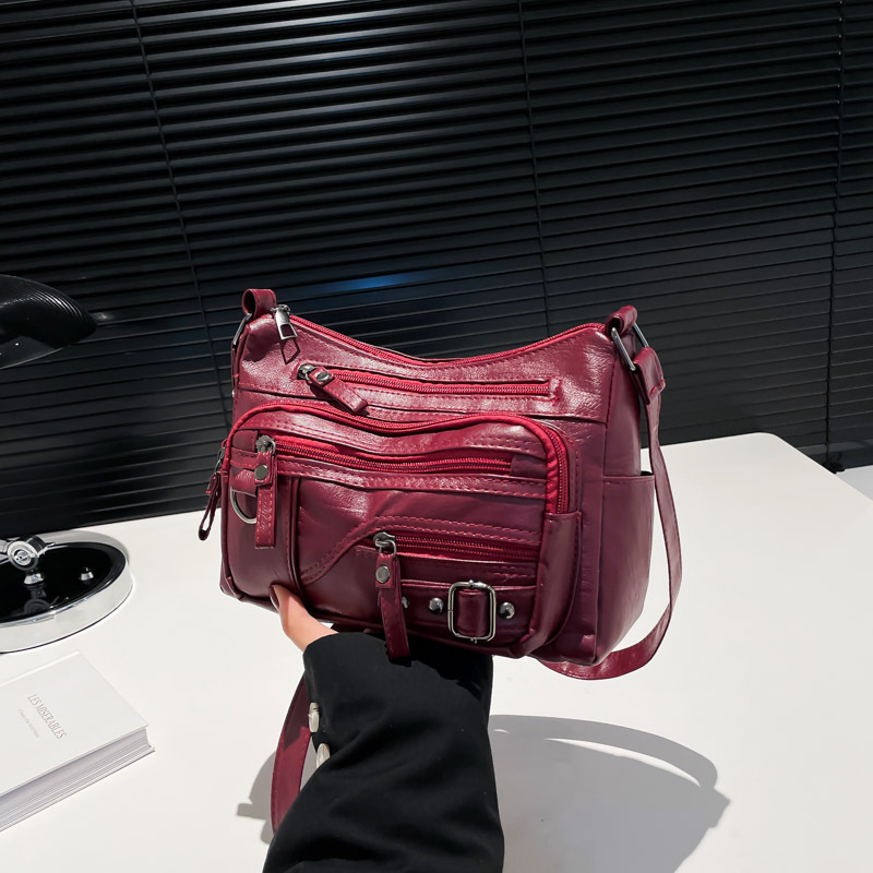 2025 primavera nuevo estilo retrógrado francés bolso de bolsillo pequeño personalidad simple estilo extranjero bolso de hombro simple