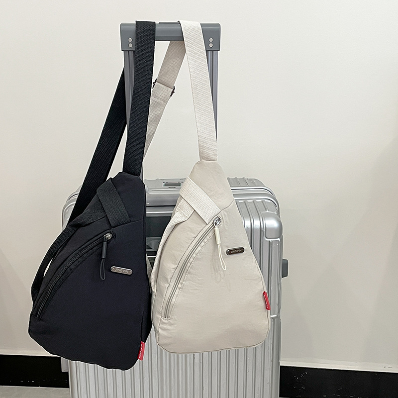 Bolso de pecho Bolso de mensajero para teléfono móvil para hombres y mujeres Bolso de ciclismo de viaje simple y de moda Bolso de ocio al aire libre ligero estilo deportivo pequeño