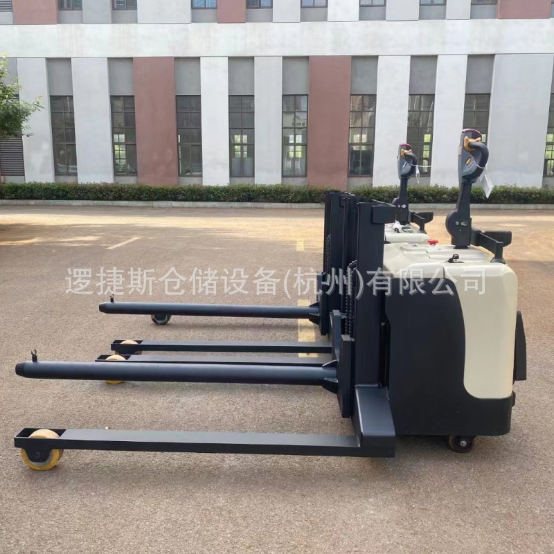 电动串杆式堆高车1吨升高800mm自动搬运升降铲车串杆装卸车