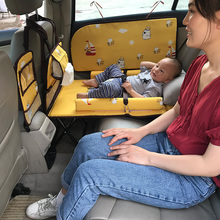 儿童车载睡床婴儿轿车车内折叠睡垫车上后座宝宝汽车后排睡觉绍前