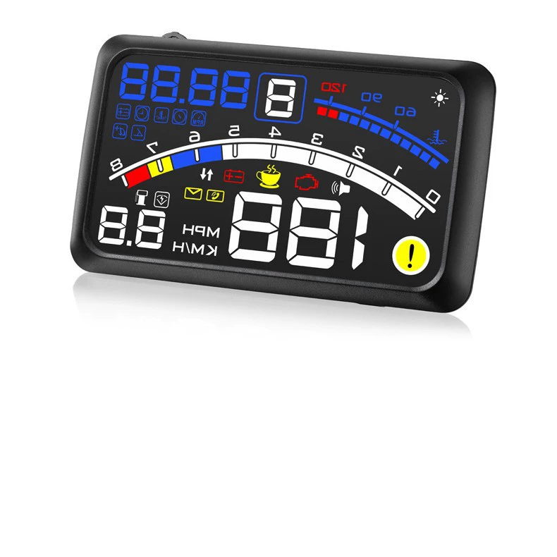 HUD-поисковый дисплей автомобиля OBD2 автомобиль вычислительный HUD видимый дисплей X3 F4 производитель Шэньчжэнь