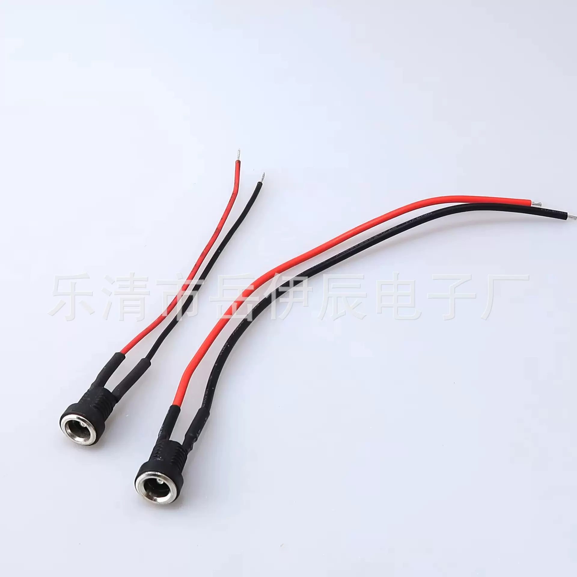 DC-022B电源插座母座带线DC-022B充电母座5.5*2.1/2.5