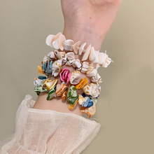 天然贝壳海螺手链旅游海边沙滩饰品手工地摊货源夜市礼物特色手串