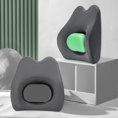 Wholesale car lumbar support adjustable long distance travel car lumbar support waist support four seasons universal office lumbar pillow manufacturer