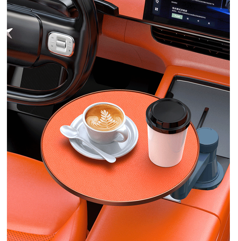 Car-Mounted Multifunctional Small Table, Dining Table, Creative Rear Seat Writing Board, Laptop Computer Office Study Table