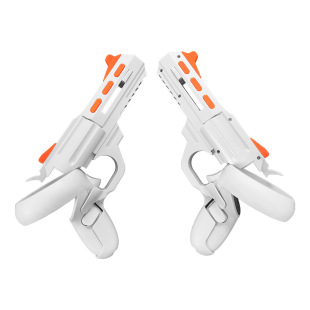 Suitable for Quest2 All-In-One Vr Game Controller Gun Virtual Interactive Bracket Vr Accessories White Orange Colorful Handle