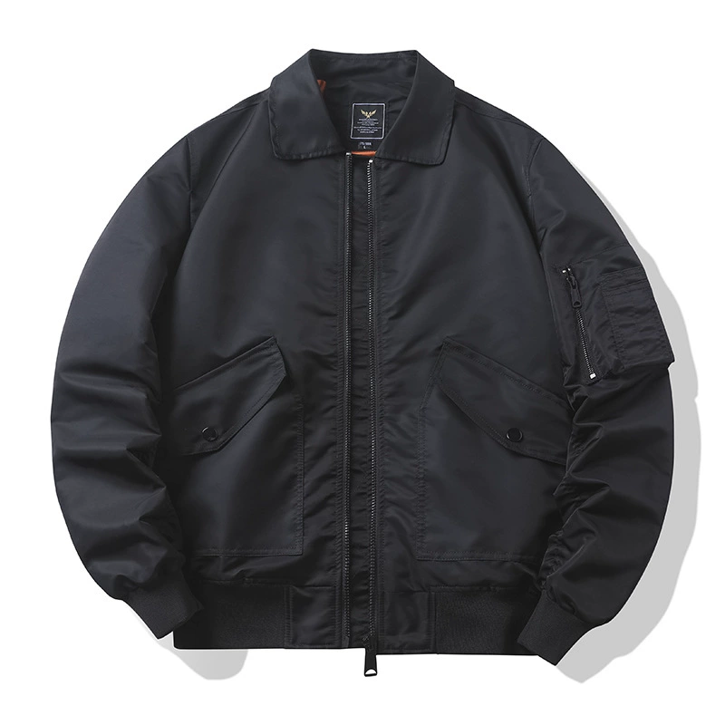Retro jacket, baseball uniform, American style, oversize