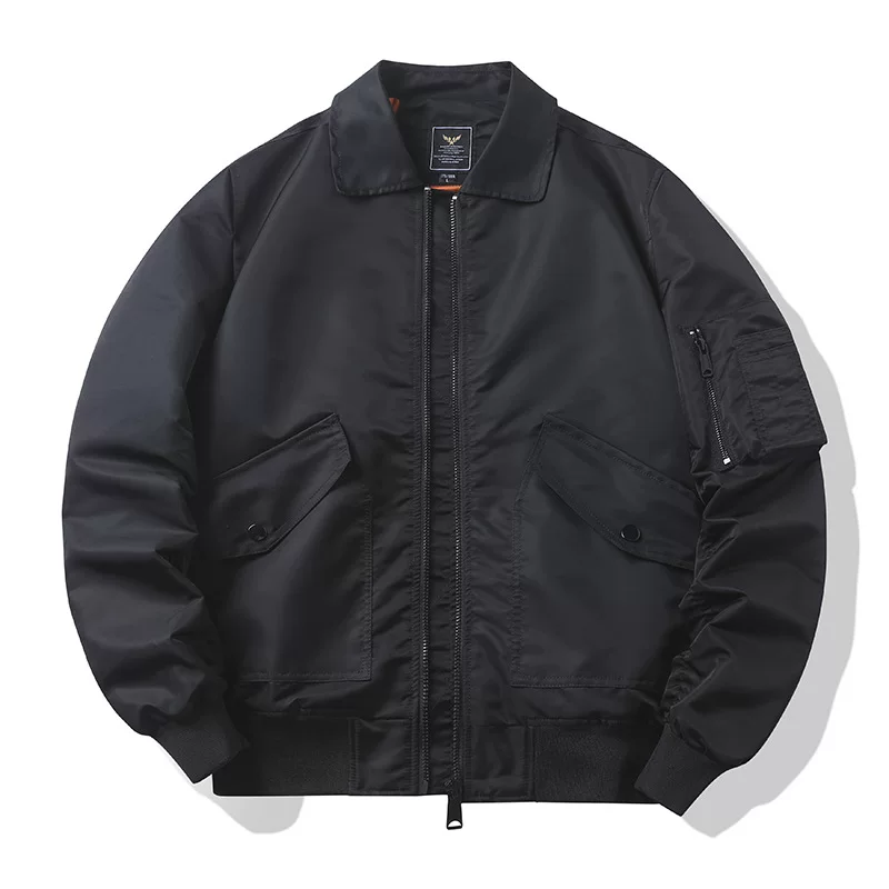 Retro jacket, baseball uniform, American style, oversize