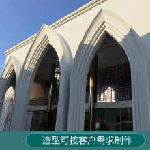 eps泡沫线条别墅外墙造型欧式房檐线腰线自建房欧式构件模块构件