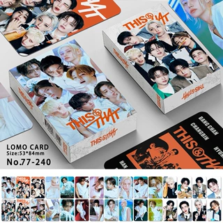 跨境专供现货30张STRAYKIDS迷你十辑THIKPOP周边LOMO收藏双面小卡