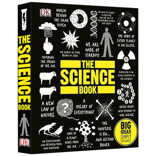 DK Science encyclopedia hardcover large open English original Book The Science Book Big Ideas Si