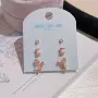 序曲小众甜美郁金香耳钉