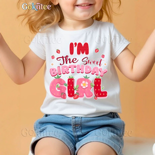 �羳�W��Ůͯ���� T �� I'm The Sweet Birthday Girl ��ݮӡ��
