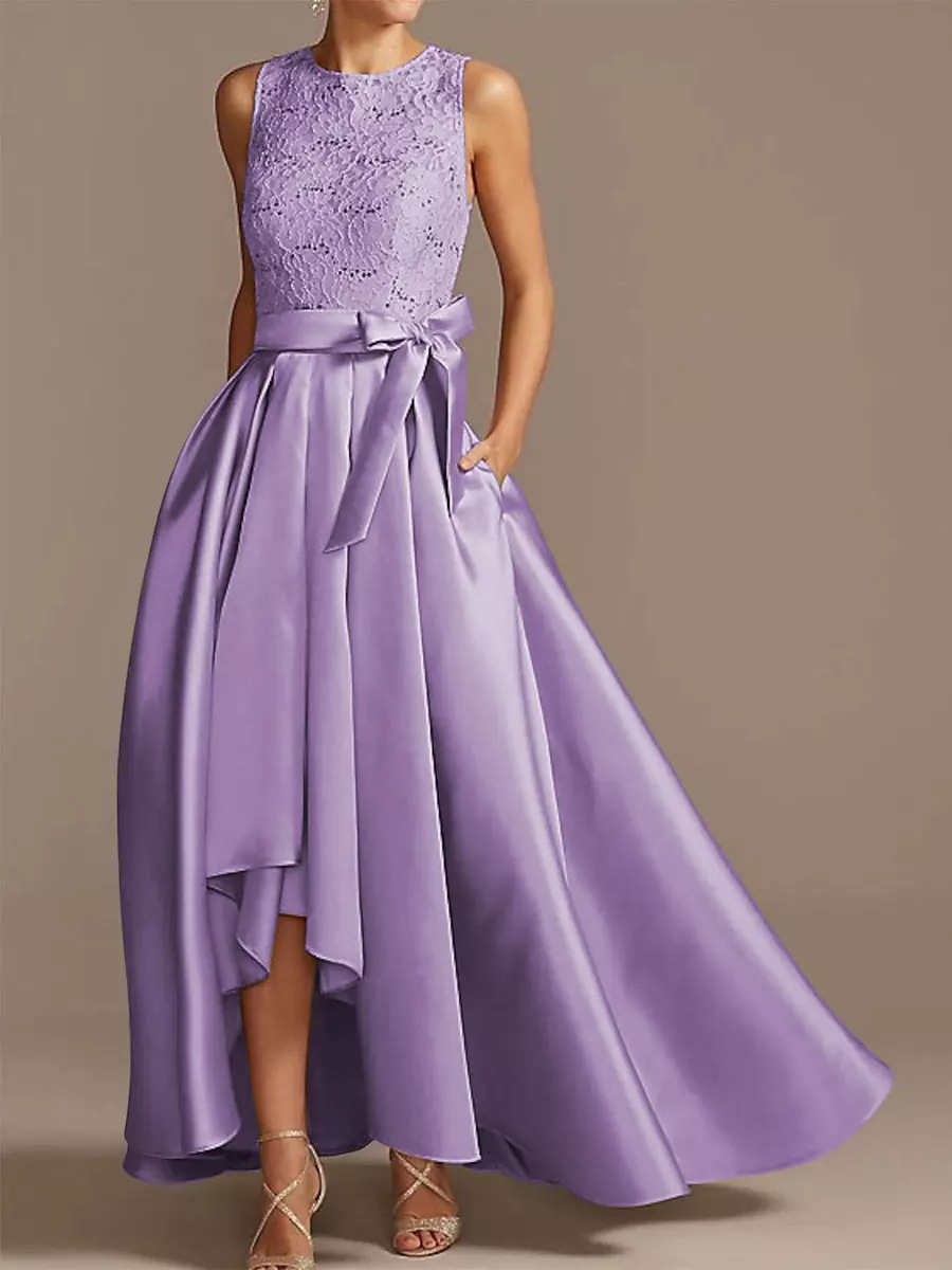​​"Versatile Lace Sleeveless Dress - Elegant Banquet & Everyday Wear In 12 Colors (XS-XXXL) | Floral Embroidery & Breathable Lining"​​_ecoleips.com
