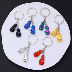 クリエイティブ3Dボクシング手袋ペンダントキーホルダーフィットネスクラブ格闘館イベントプレゼントが国境を越えて人気がある