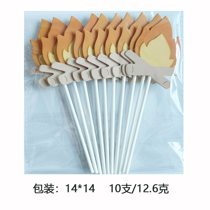 Transfronterizo nuevo pan red horneado pastel inserto de decoración llama llama insertar sello de llama en stock al por mayor