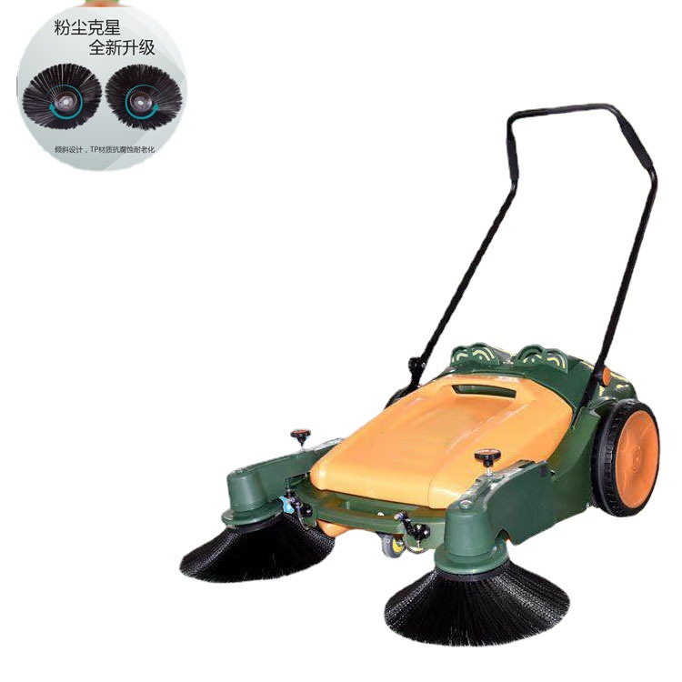 持续工作无动力扫地机 市政路面厂区车间道路手推式清扫车 斯诺