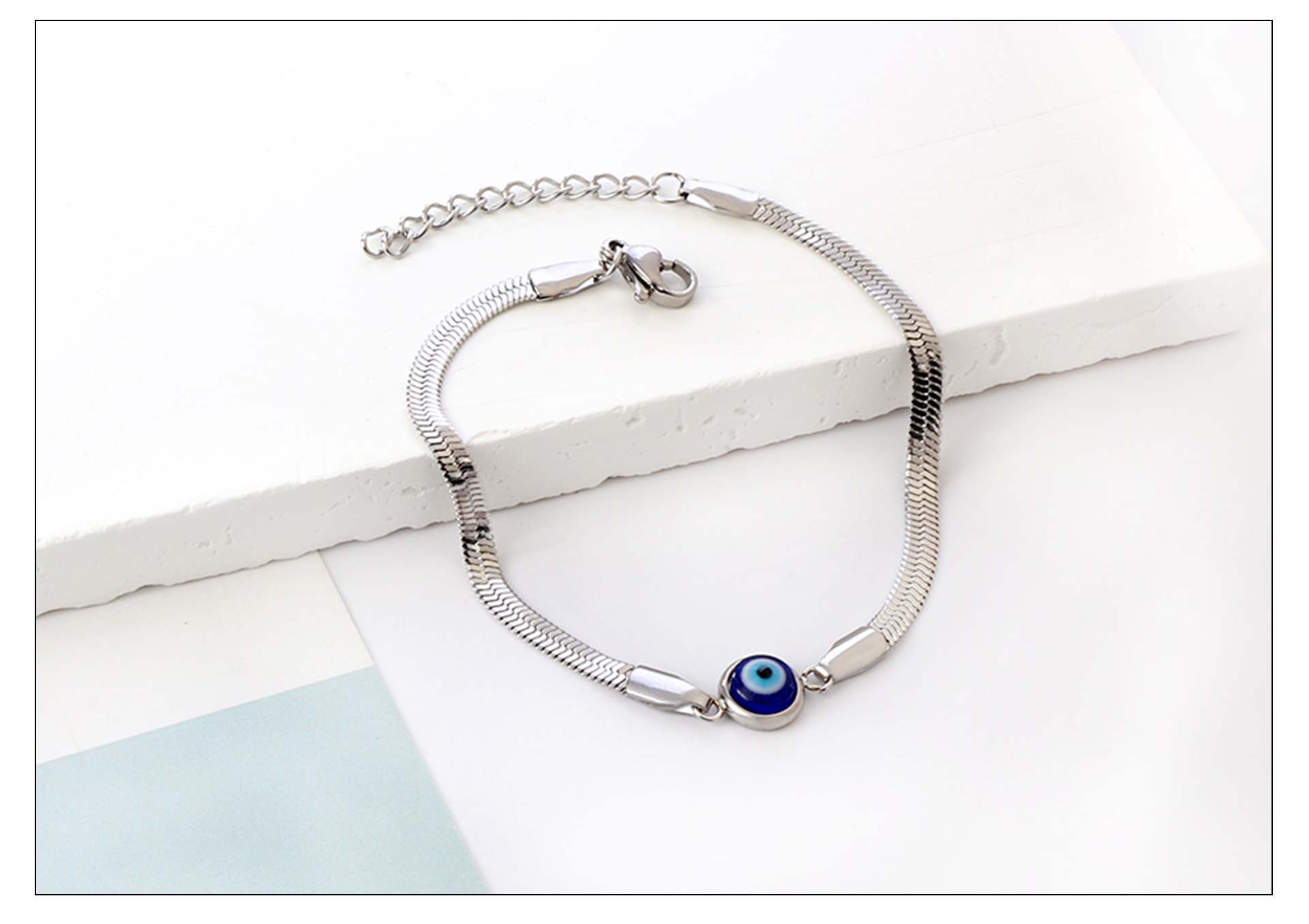 Fashion Eye Stainless Steel Plating Bracelets 1 Piece